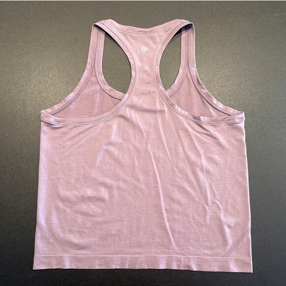 Lululemon Cool Racerback II Tank Top, Lavender Purple, Women's Size 10 - Picture 4 of 5